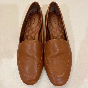 Birdies Women's Vesper Flats in Hazelnut Leather